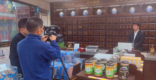 视频拍摄现场