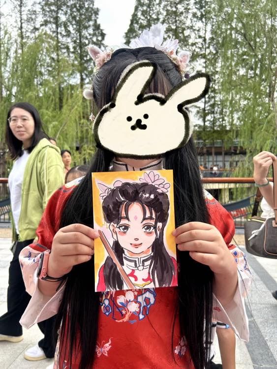 Q版手绘漫画头像-襄阳市圣火广告有限公司
