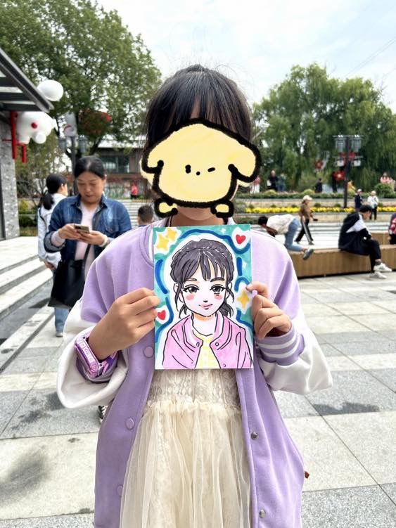 Q版手绘漫画头像-襄阳市圣火广告有限公司