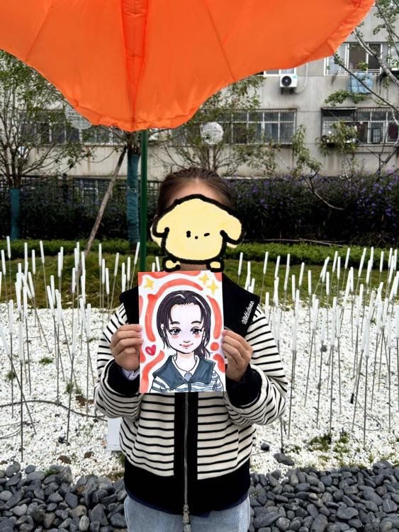 Q版手绘漫画头像-襄阳市圣火广告有限公司