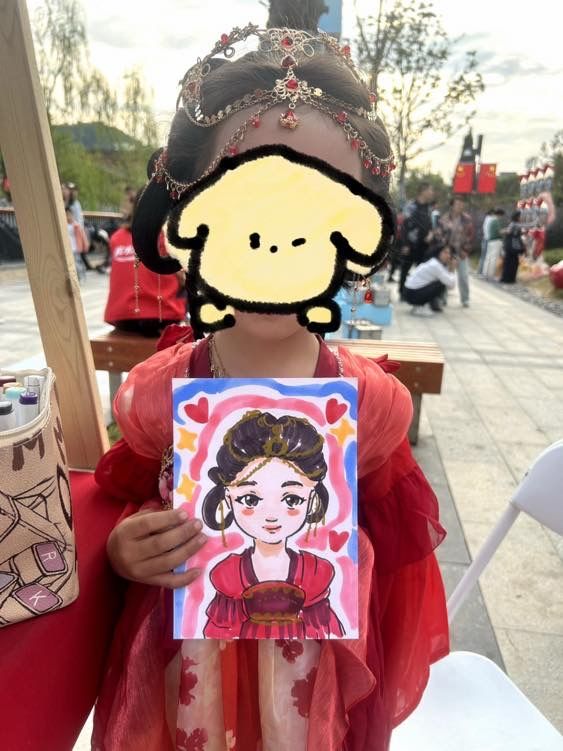 Q版手绘漫画头像-襄阳市圣火广告有限公司